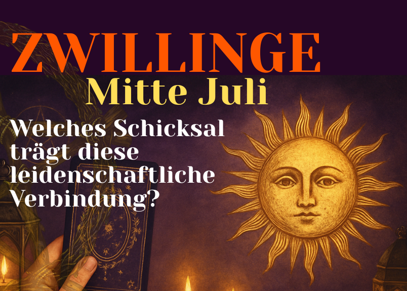 Zwillinge Mitte Juli
